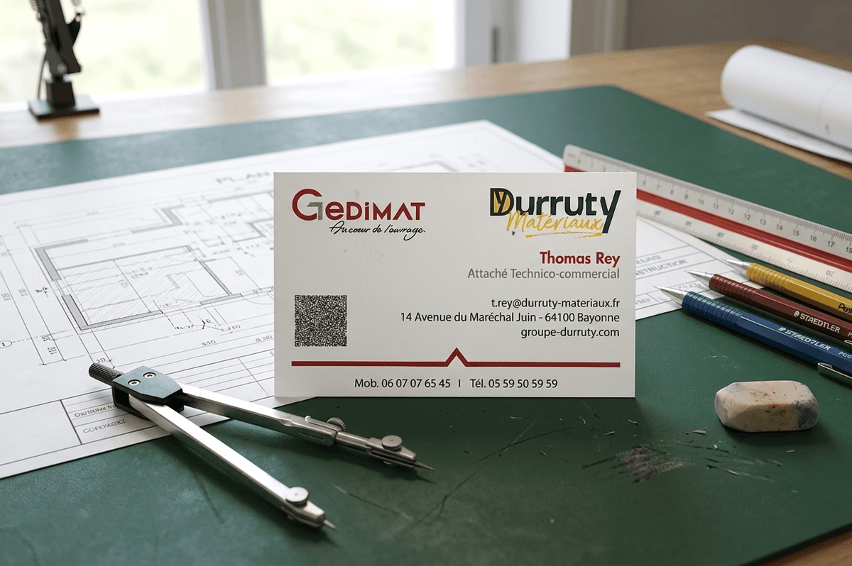 Gedimat Durruty bisita-txartela